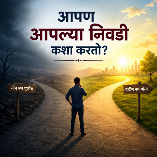 आपण आपल्या निवडी कशा करतो?
